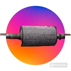 RUBBER LAGGING PULLEY Plain and Diamond 6