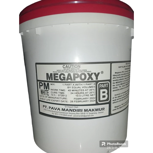 Megapoxy PM  10 Kg Part A dan Part B