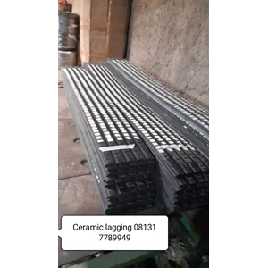 Ceramic Lagging Pulley Conveyor For Drive and Tail Pulley