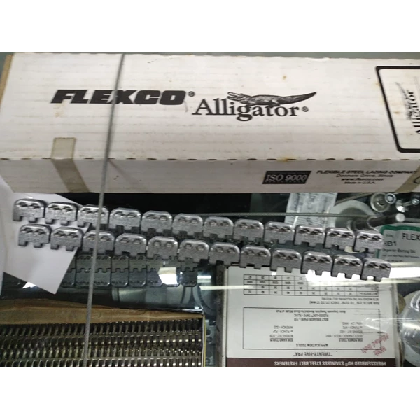 penyambung belt Conveyor Aligator Conveyor Merk Flexco