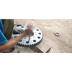 Fabrication Of  Sprocket For Chain Gear box 5
