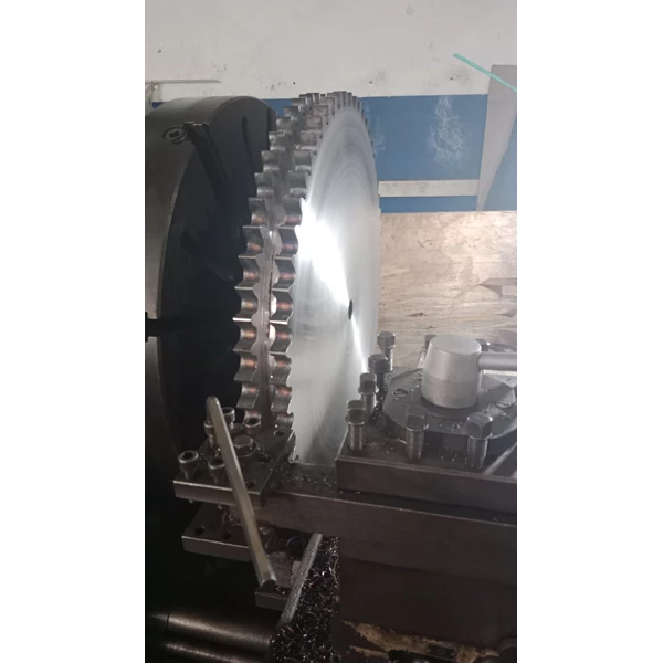 Fabrication Of  Sprocket For Chain Gear box